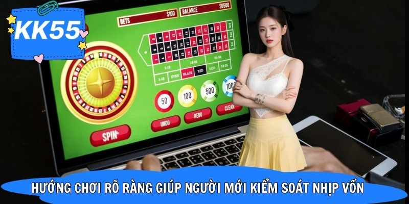 Hướng chơi rõ ràng giúp người mới kiểm soát nhịp vốn